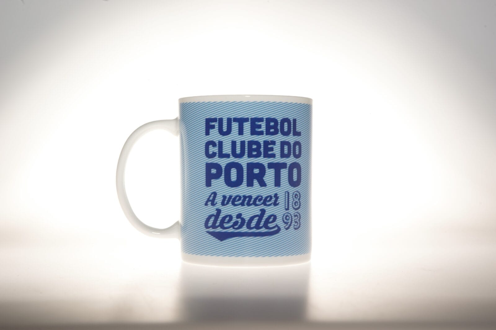 Caneca de leite Porto azul claro