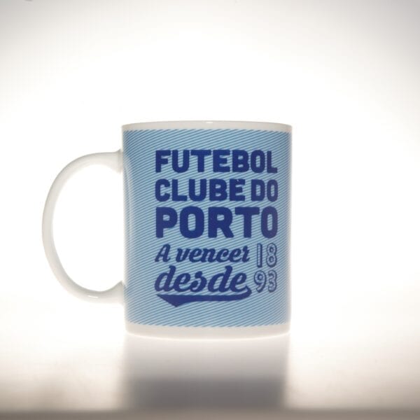 Caneca de leite Porto azul claro