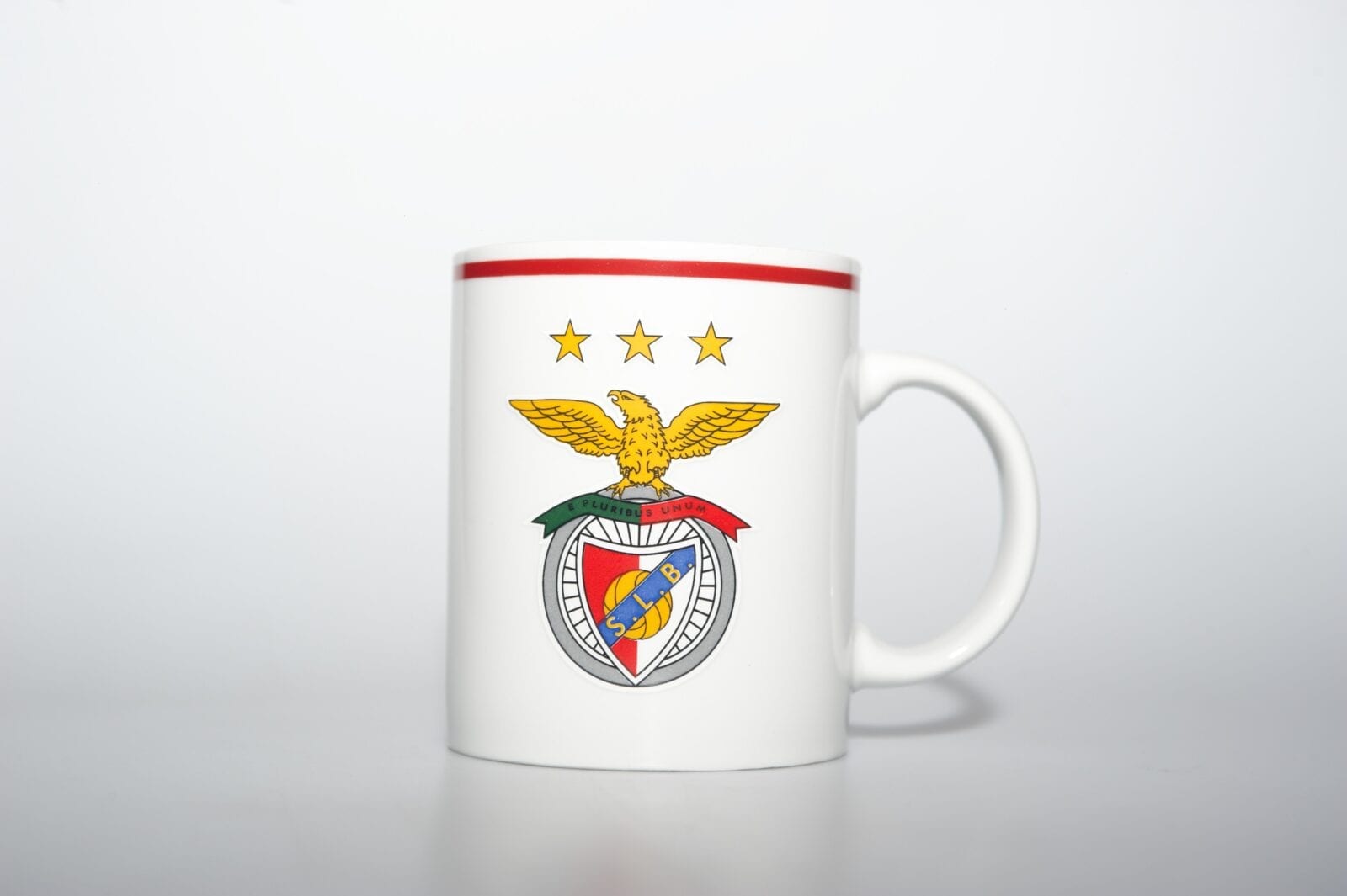 Caneca leite Benfica Clássica linha vermelha
