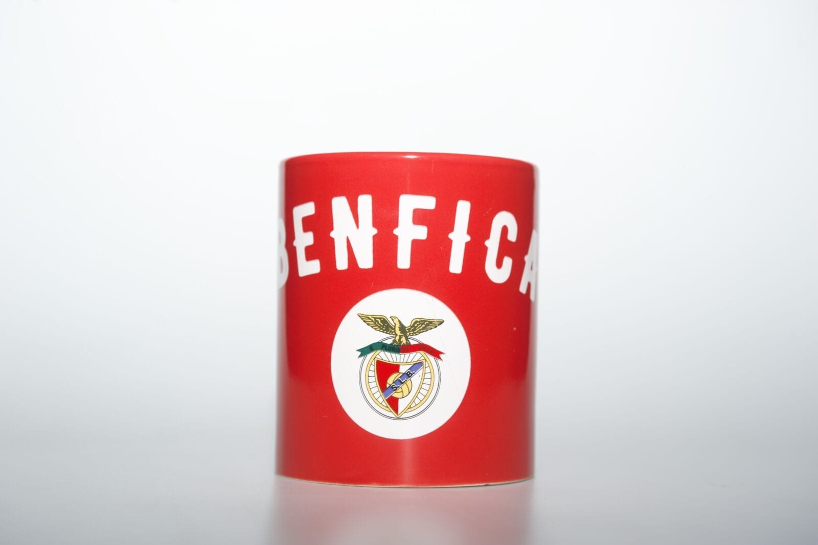 Caneca leite vermelha com logo slb